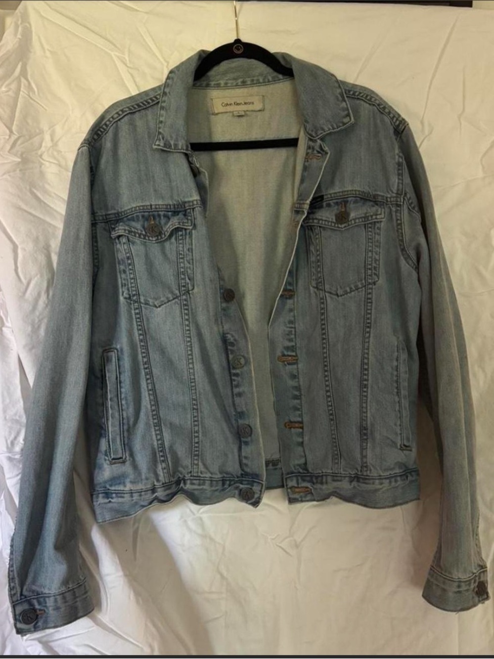 Calvin Klein Jeans Light Wash Denim Jacket